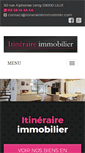 Mobile Screenshot of itineraireimmobilier.com